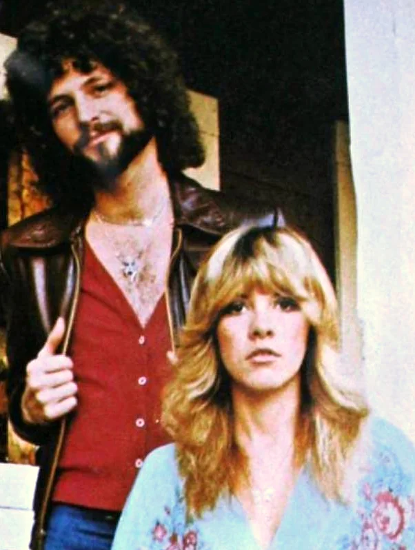 Stevie Nicks and Lindsey Buckingham of Fleetwood Mac, 1977